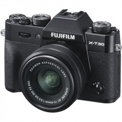 Цифрова фотокамера Fujifilm X-T30 + XC 15-45mm F3.5-5.6 Kit Black (16619267)