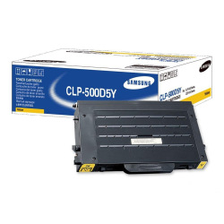 Картридж для Samsung CLP-550 Samsung CLP-500D5Y  Yellow CLP-500D5Y