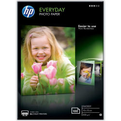 Фотопапір HP Everyday Glossy Photo Paper 200 г/м кв, 10 x 15cм, 100арк (CR757A) для HP 901 Black CC653AE