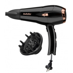 Фен BaByliss D373E, 2000Вт, змотування шнур. чорний (D373E)