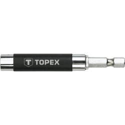 Держатель насадок Topex 1/4", 80 мм (39D341)