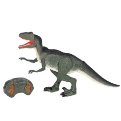Динозавр Same Toy Dinosaur Planet Велоцираптор зелений (світло, звук) (RS6134Ut)