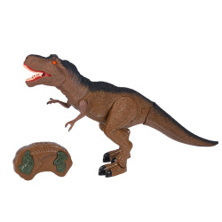Динозавр Same Toy Dinosaur World Тиранозавр коричневий (світло, звук)  (RS6123Ut)