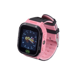 Детские GPS часы-телефон GOGPS ME K12 Розовый (K12PK)