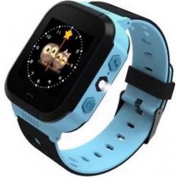 Дитячий GPS годинник-телефон GOGPS ME K12 Синій (K12BL)