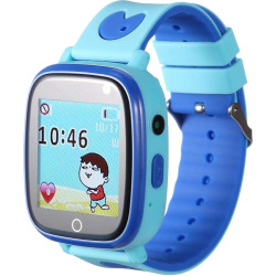 Детские GPS часы-телефон GOGPS ME K14 Синий (K14BL)