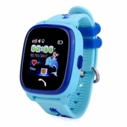 Детские GPS часы-телефон GOGPS ME K25 Синий (K25BL)