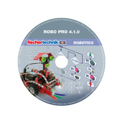 Дополнительный набор fisсhertechnik ROBOTICS Программное обеспечение ROBO PRO WIN 7 8 10  (FT-93296)
