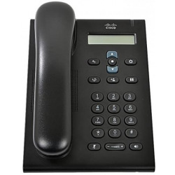 Проводной IP-телефон Cisco UC Phone 3905 SIP, Charcoal, Standard Handset (CP-3905=)