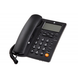 Дротовий телефон 2E AP-410 Black (680051628707)