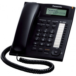 Проводной телефон Panasonic KX-TS2388UAB Black (KX-TS2388UAB)