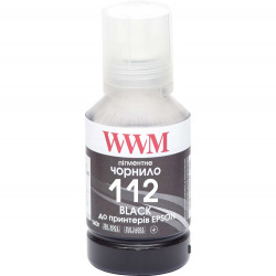 Чорнило WWM 112 Black для Epson 140г (E112BP) пігментне