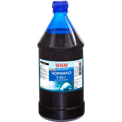 Чорнило WWM E26 Cyan для Epson 1000г (E26/C-4) водорозчинне