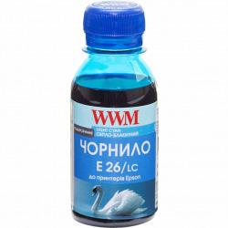 Чорнило WWM E26 Light Cyan для Epson 100г (E26/LC-2) водорозчинне