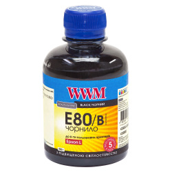 Чернила WWM E80 Black для Epson 200г (E80/B) водорастворимые