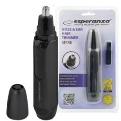 Тример Black для стрижки волосся в носі та вухах, живлення батарейка 1*АА, обмінна гарантія EBG004K Hair Trimmer Spike (EBG004K)