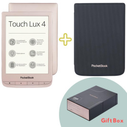 Электронная книга PocketBook 627 Touch Lux 4 Limited Edition, Matte Gold (PB627-G-GE-CIS)