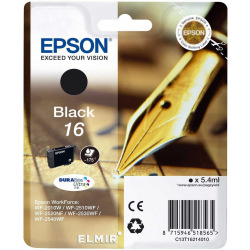 Картридж для Epson WorkForce WF-2010W EPSON 16  Black C13T16214010