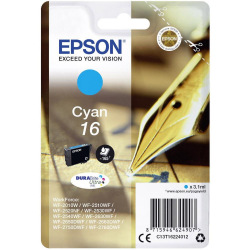 Картридж для Epson WorkForce WF-2010W EPSON 16  Cyan C13T16224010