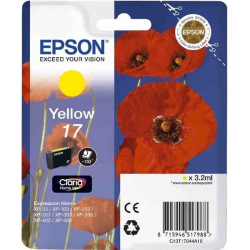 Картридж Epson 17 Yellow (C13T17044A10) для Epson 17 XL Yellow C13T17144A10