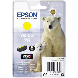 Картридж для Epson Expression Premium XP-720 EPSON 26  Yellow C13T26144010