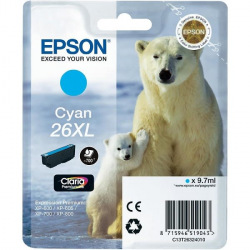 Картридж для Epson Expression Premium XP-700 EPSON 26 XL  Cyan C13T26324010