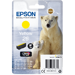 Картридж для Epson Expression Premium XP-800 EPSON 26 XL  Yellow C13T26344012