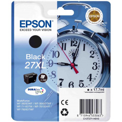 Картридж для Epson WorkForce WF-7610DWF EPSON 27 XL  Black C13T27114020