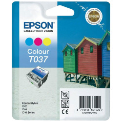 Картридж для Epson Stylus C42 EPSON T037  Color C13T037040