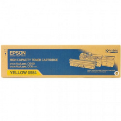 Картридж для Epson AcuLaser C1600 EPSON 0554  Yellow C13S050554