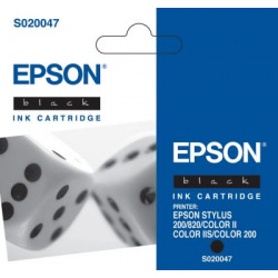 Картридж для Epson Stylus Color 200 EPSON S020047  Black S020047