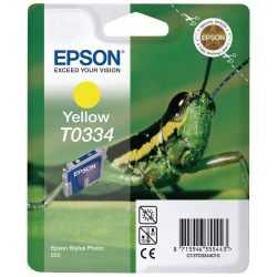Картридж Epson T0334 Yellow (T033440) для Epson T0334 Yellow T033440