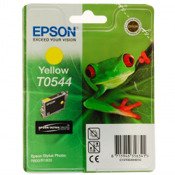 Картридж для Epson Stylus Photo R1800 EPSON T0544  Yellow C13T05444010