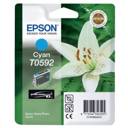 Картридж для Epson Stylus Photo R2400 EPSON T0592  Cyan C13T05924010