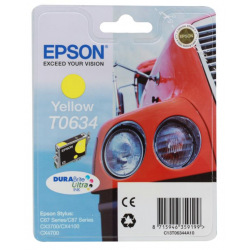 Картридж для Epson Stylus C87 EPSON T0634  Yellow C13T06344A