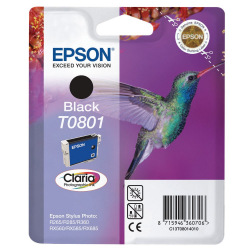 Картридж для Epson Stylus Photo R265 EPSON T0801  Black C13T08014010
