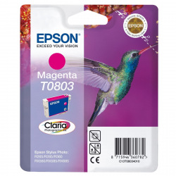 Картридж Epson T0803 Magenta (C13T08034010) для Epson T0803 Magenta C13T08034010