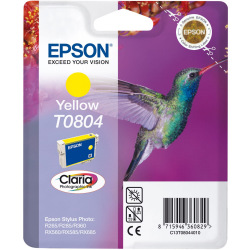 Картридж Epson T0804 Yellow (C13T08044011) для Epson T0804 Yellow C13T08044010