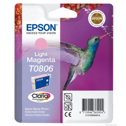 Картридж Epson T0806 Light Magenta (C13T08064011) для Epson T0806 Light Magenta C13T08064010