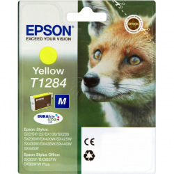 Картридж для Epson Stylus SX445W EPSON T1284  Yellow C13T12844011