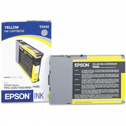 Картридж Epson T5434 Yellow (C13T543400) для Epson T5434 Yellow C13T543400