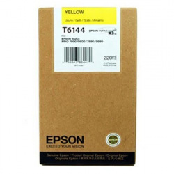 Картридж Epson T6144 Yellow (C13T614400) для Epson T6144 Yellow C13T614400