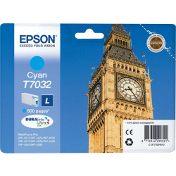 Картридж для Epson WorkForce Pro WP-4515DN EPSON T7032  Cyan C13T70324010