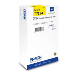 Картридж для Epson WorkForce Pro WF-8090, 8090DW EPSON T7554  Yellow C13T755440