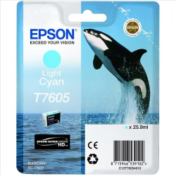 Картридж Epson T7605 Light Cyan (C13T76054010) для Epson T7605 Light Cyan C13T76054010