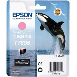 Картридж для Epson SureColor SC-P600 EPSON T7606  Light Magenta C13T76064010