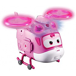 Игровая фигурка-трансформер Super Wings Supercharge Lights&Sounds Dizzy, Диззи, свет, звук (EU740434)