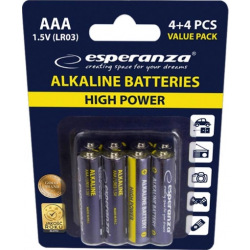 Батарейка Esperanza Bateries Alkaline (EZB104) AAA/LR03 BL 8шт (EZB104)