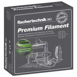 Нитка Fishertechnik для 3D принтера зелений 500 грамм (коробка) (FT-539136)