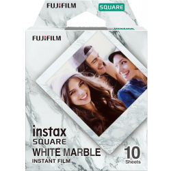 Фотопапір Fujifilm INSTAX SQUARE  WHITE MARBLE 86 х 72мм 10арк (16656473) для HP Photosmart 8053